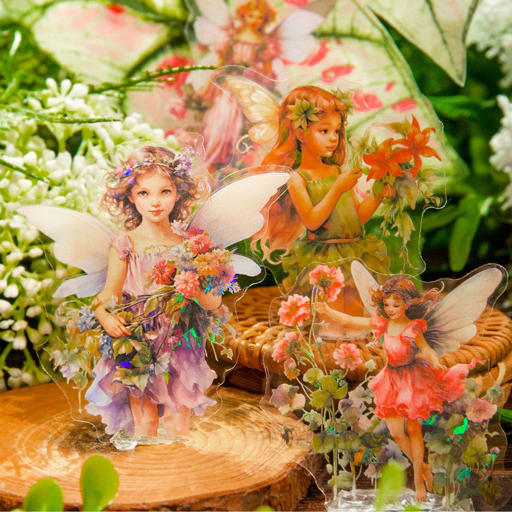 30 Pcs Fairy Tale PET Stickers  MJGL