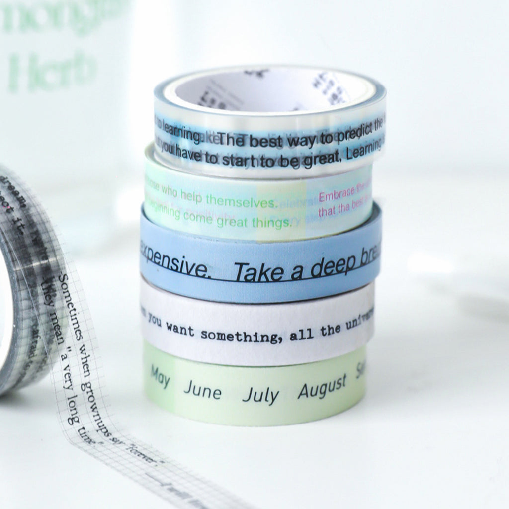 3 Roll Quotes Tape Set YWYL