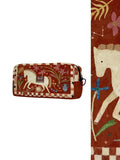 White Colt Painted Garden Painted Canvas Box Pencil Case