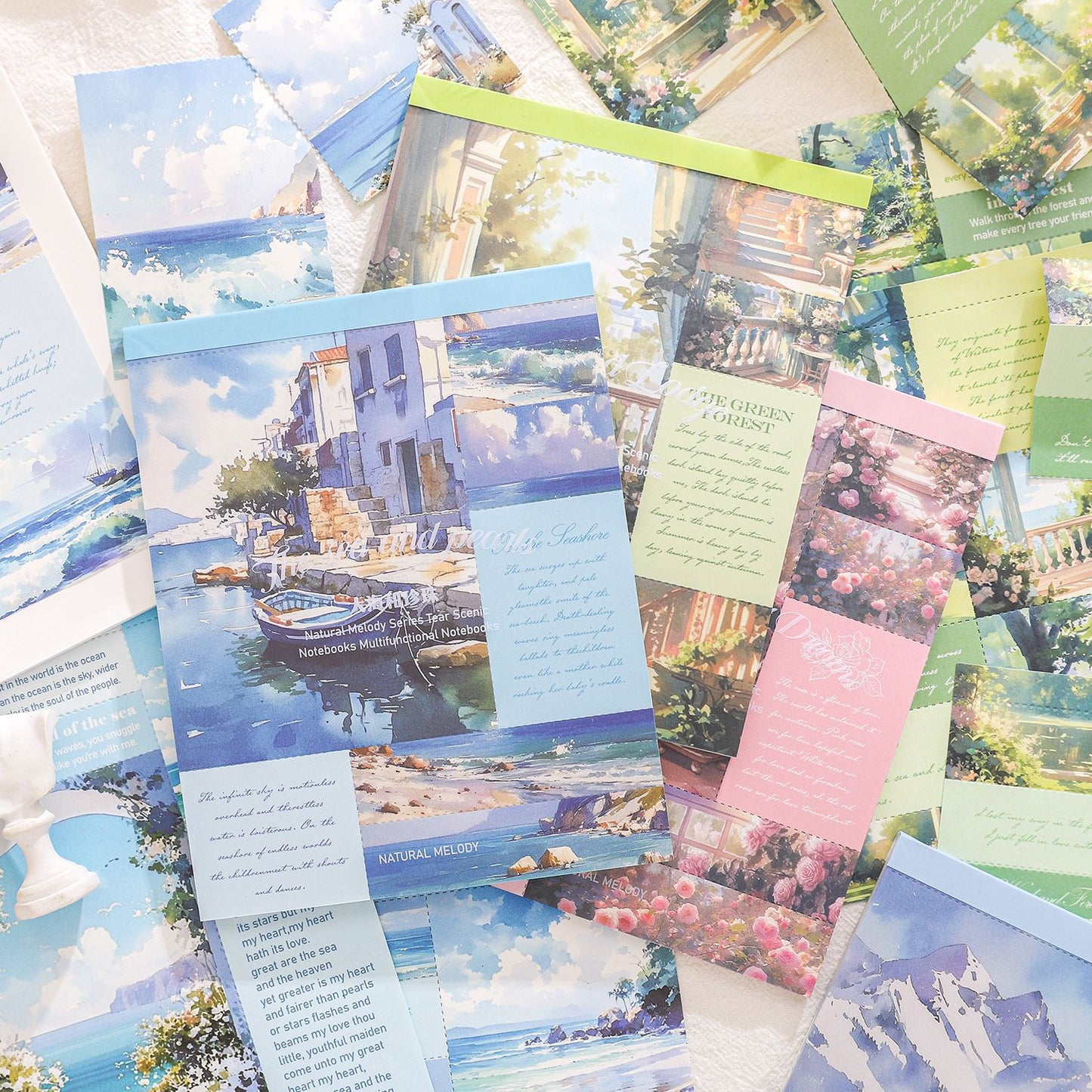 40 Sheet Landscape Scrapbook Paper ZRXL