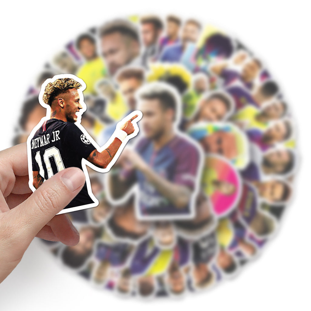 50Pcs Football Theme Waterproof Vinyl Stickers STY03