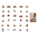 30 Pcs Coffee Stickers BDKFG