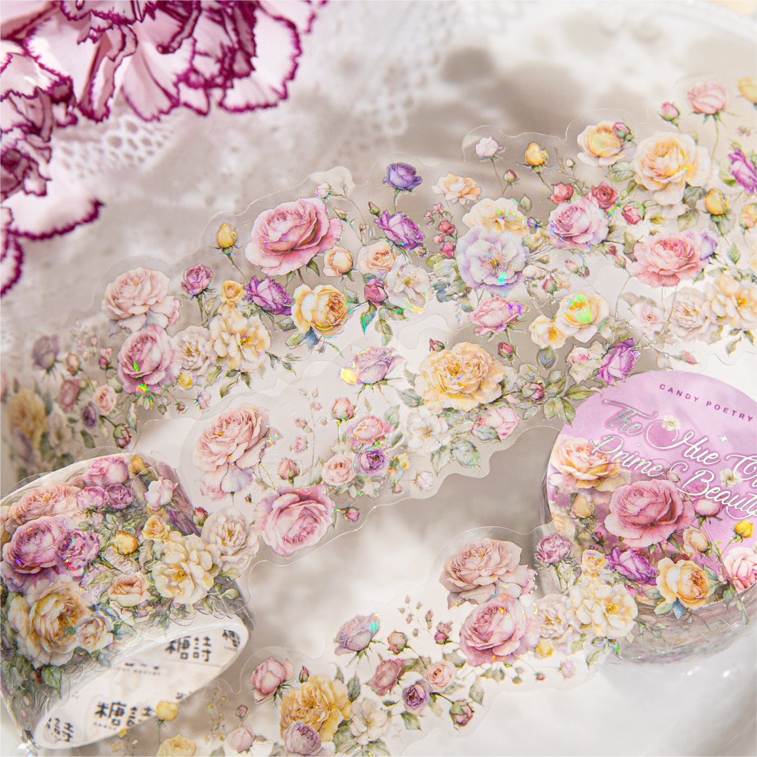 1 Roll Flower Vine PET Stickers HKMJ