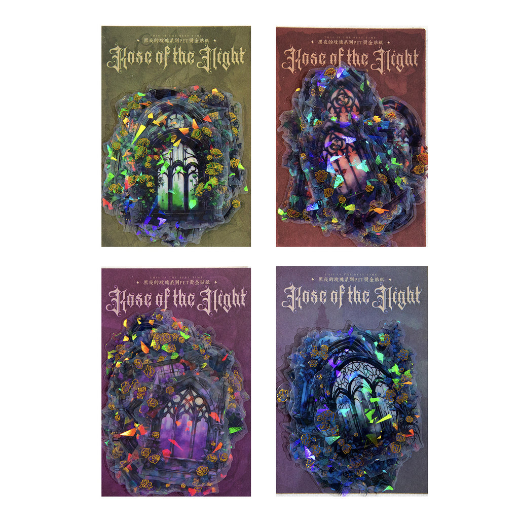 20 Pcs Vintage Windows PET Stickers HYDMG