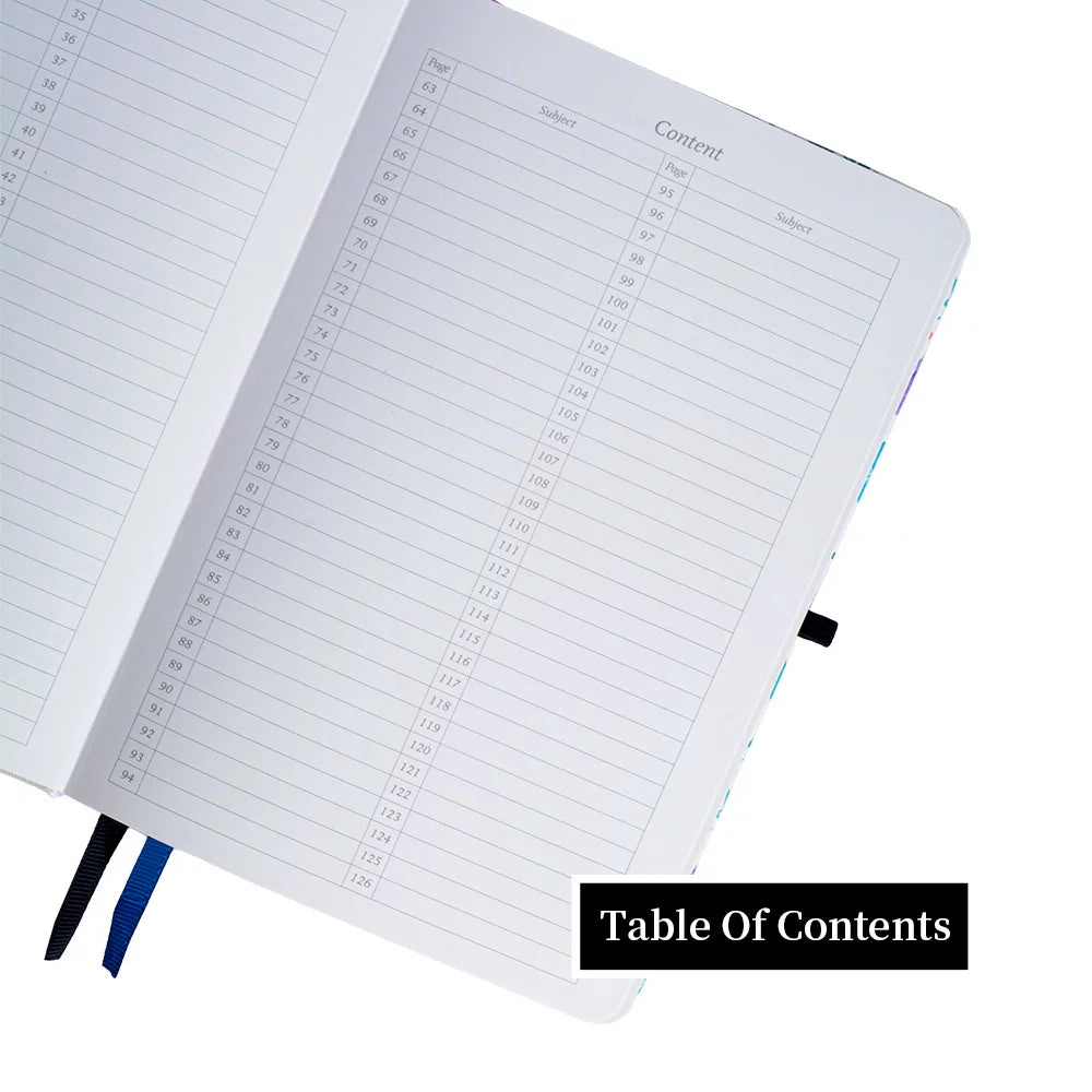 Art Series A5 Hardcover  Notebook - Floral Watercolor