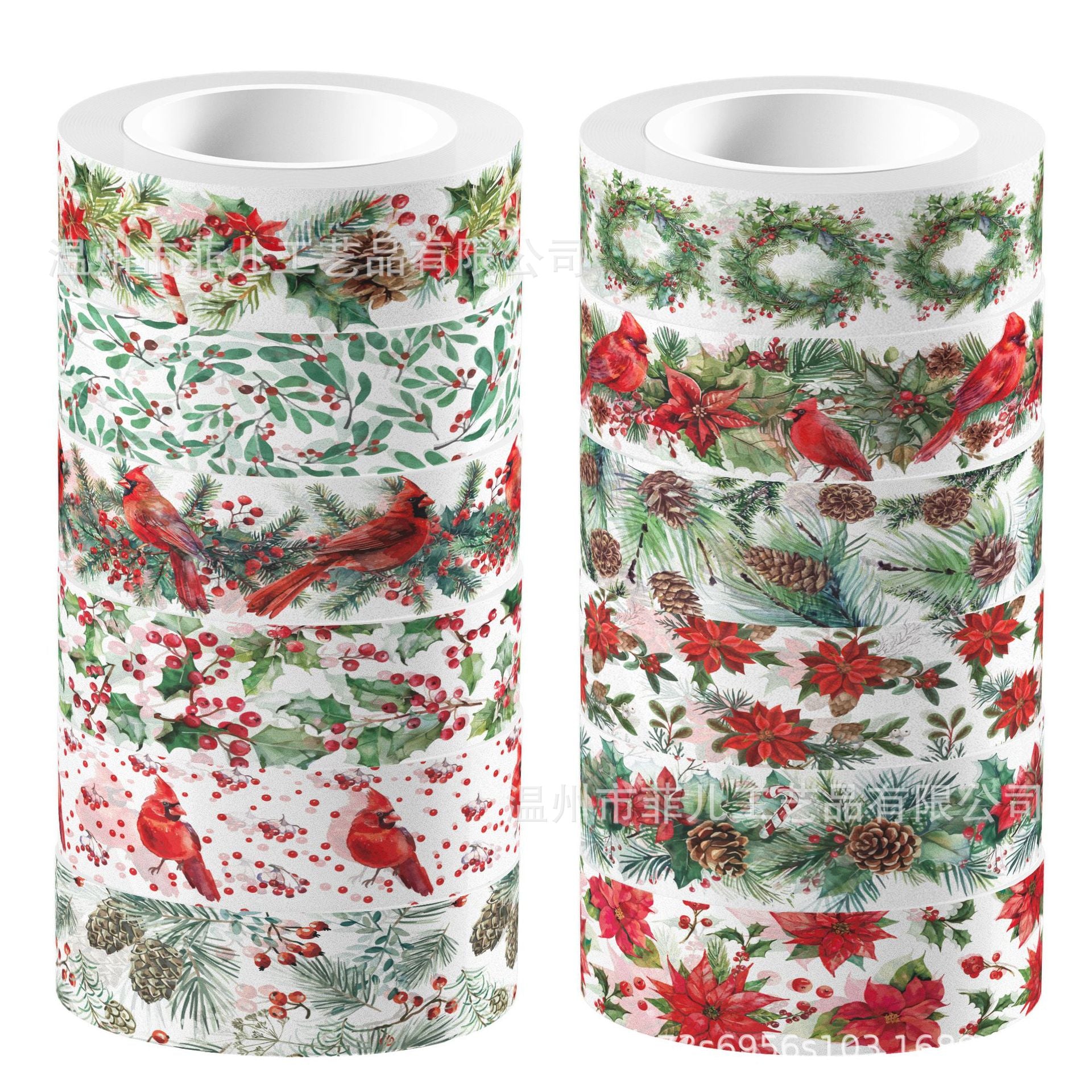 12 Roll Washi Tape Set ZH074