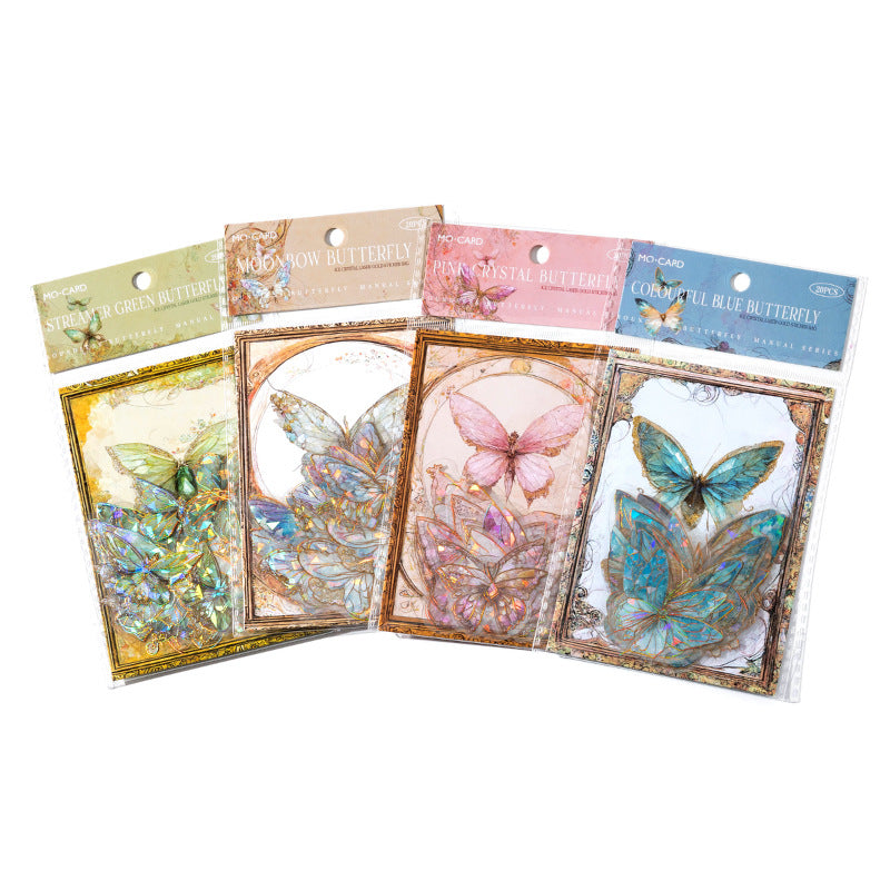 Nojie PET Butterfly Stickers BTF10