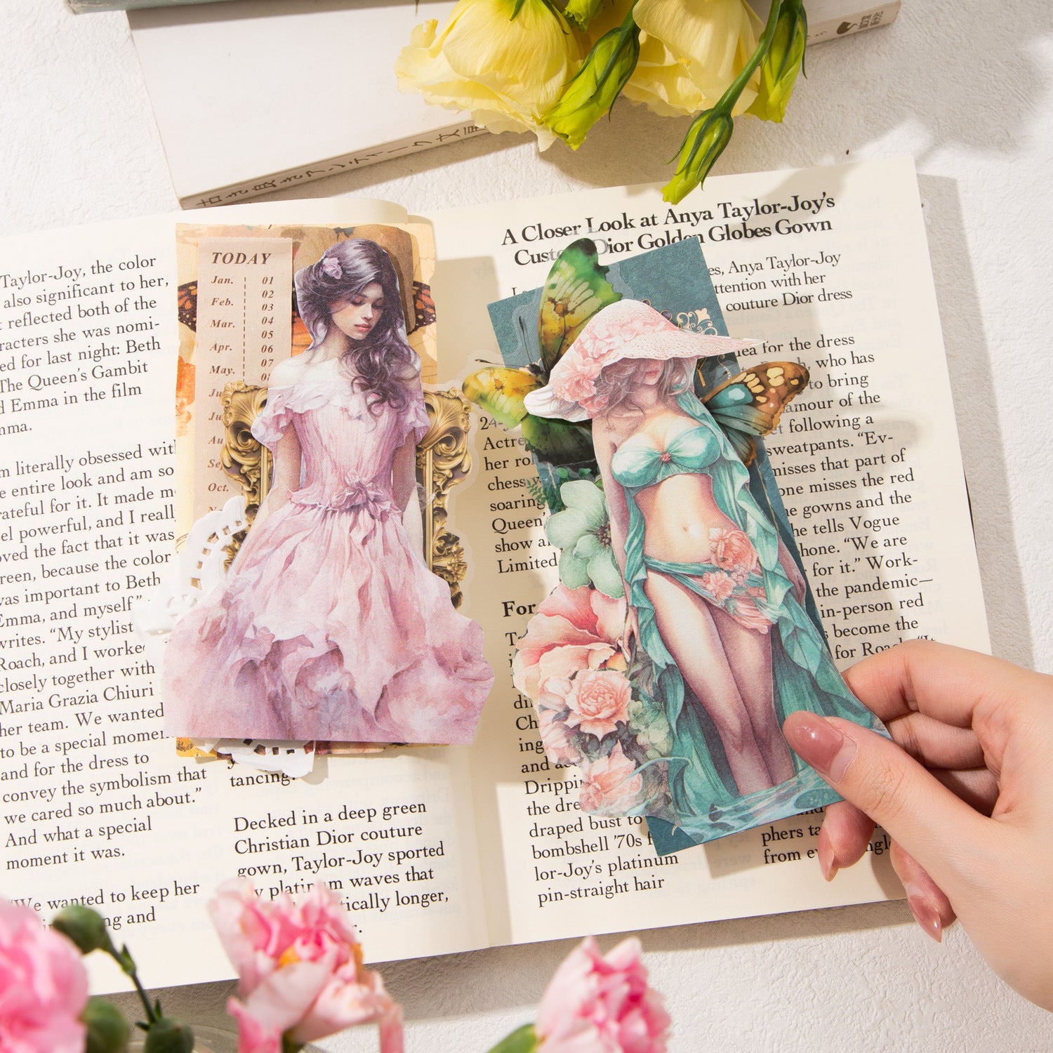 30 Pcs Creative Scrapbook Paper SJYH