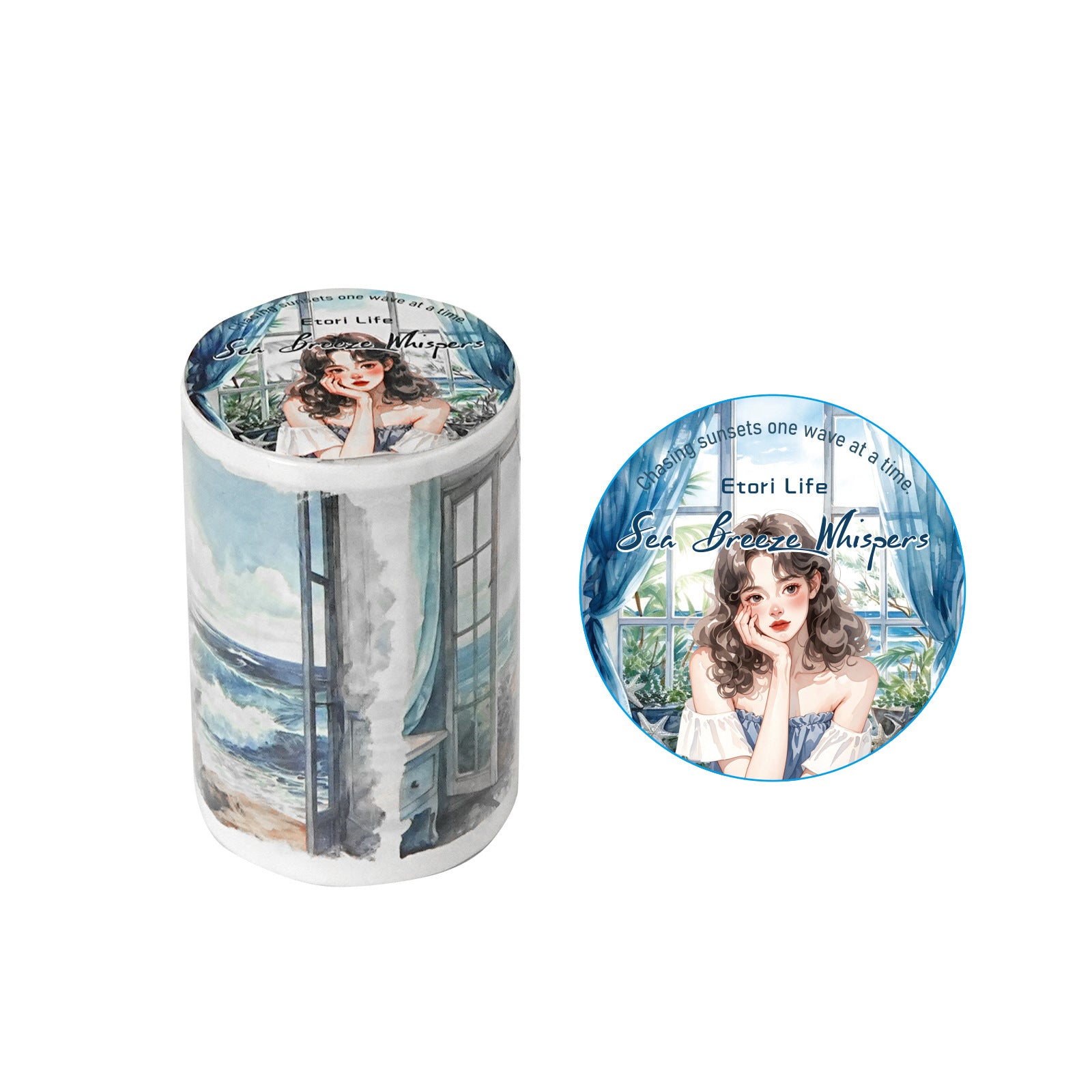 1 Roll Travel Theme Washi Tape YNTX