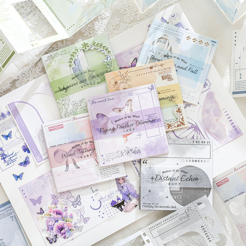 10 Pcs Hollow Cutout Journal Paper SCLK