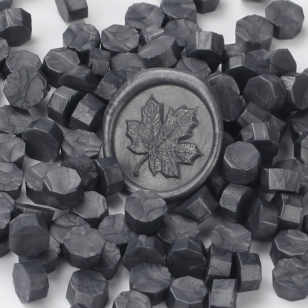 100 PCS Octagon Wax Seal Beads H145
