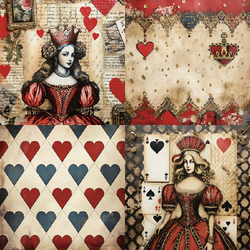 6 inch Queen Scrapbook Paper Pad SKP311