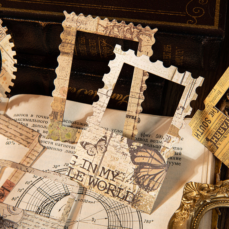 10 Pcs Vintage Frame Cardstock Paper WSWS