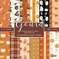 6 inch Halloween Scrapbook Paper Pad SKP355A