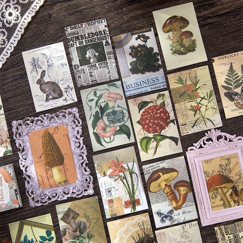 50 Pcs Washi Stickers Book JMSG