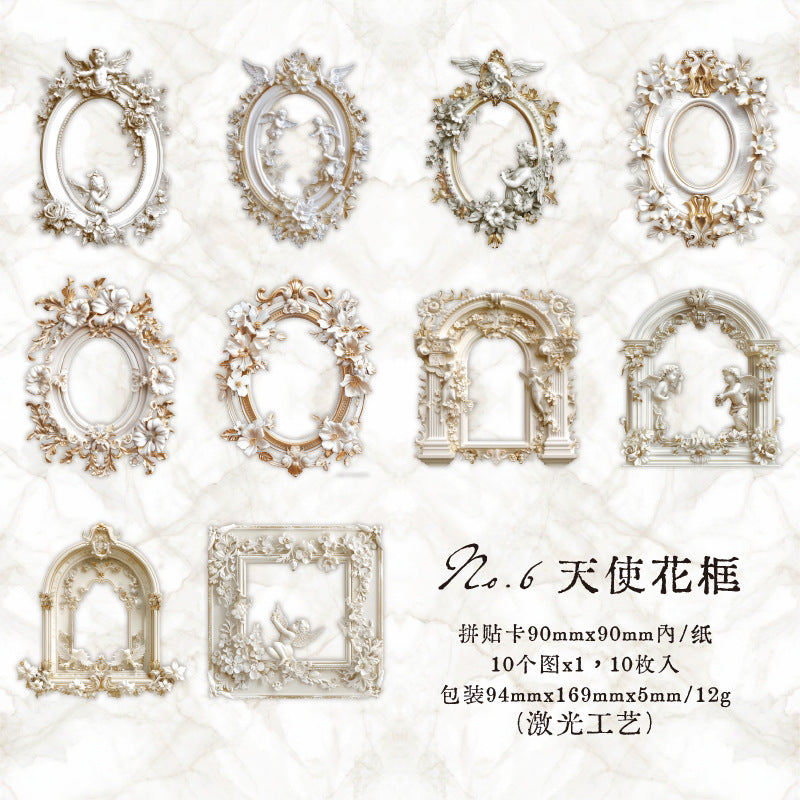 10 Pcs Photo Frame Cardstock Paper CBSG