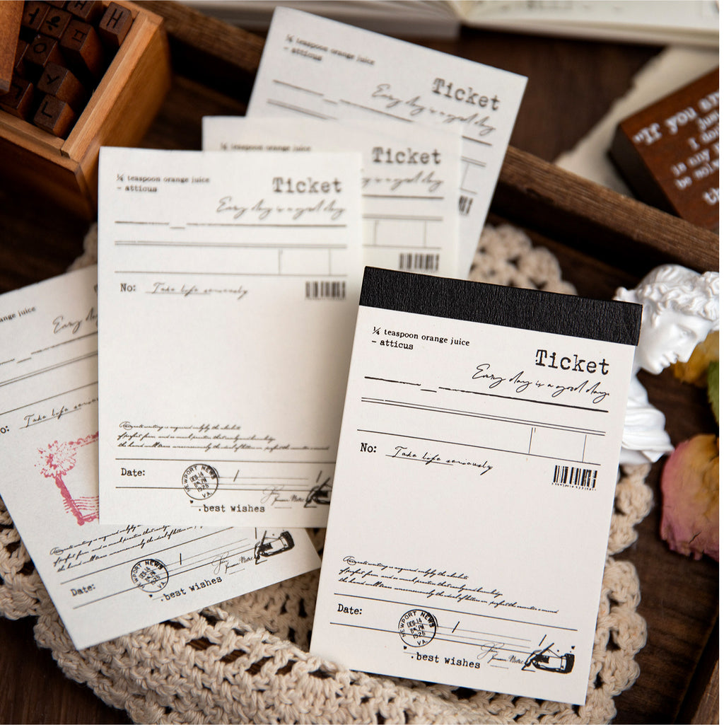 100 Pcs Creative Notepad Paper BZYSJ