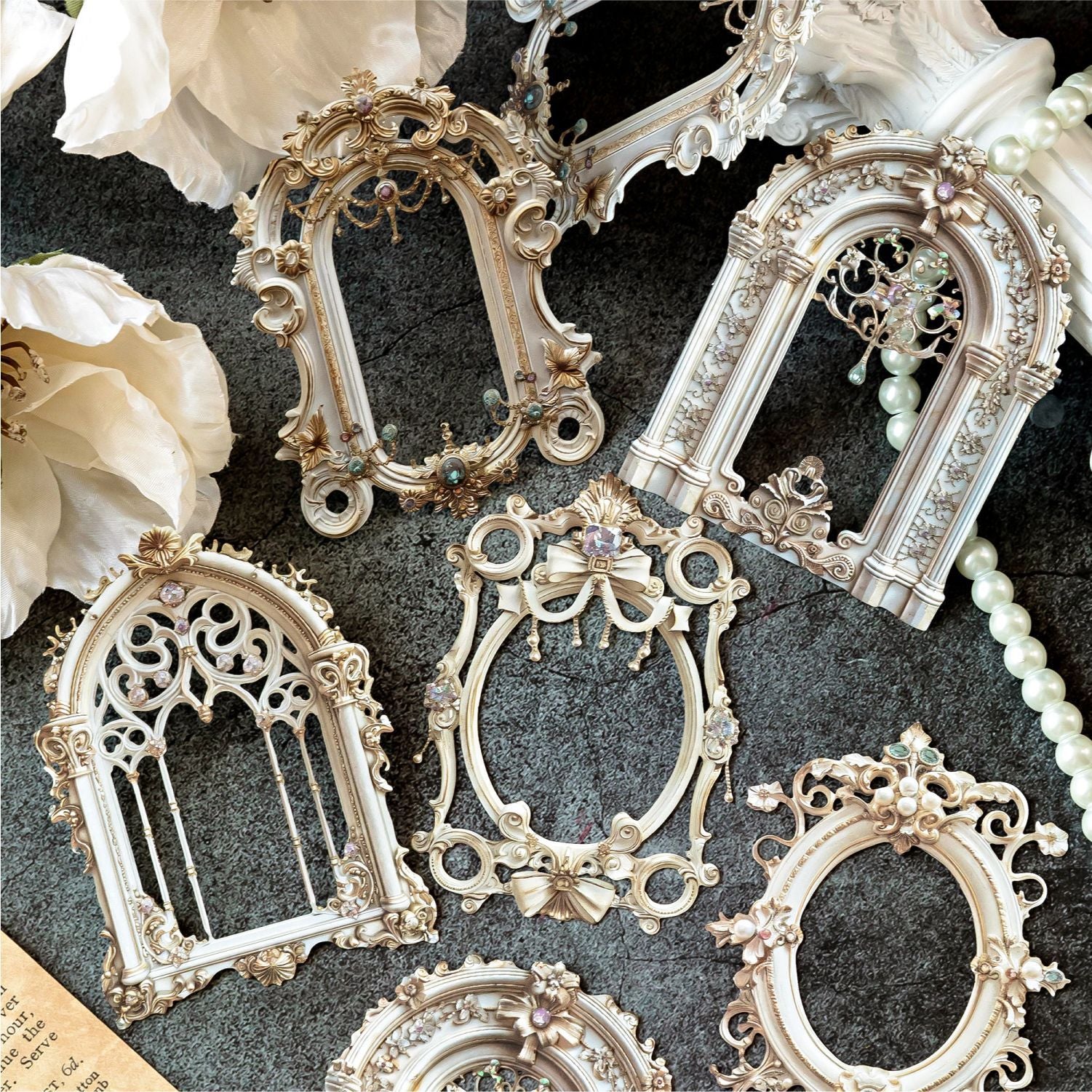 10 Pcs Frame Cardstock Paper BSLJ