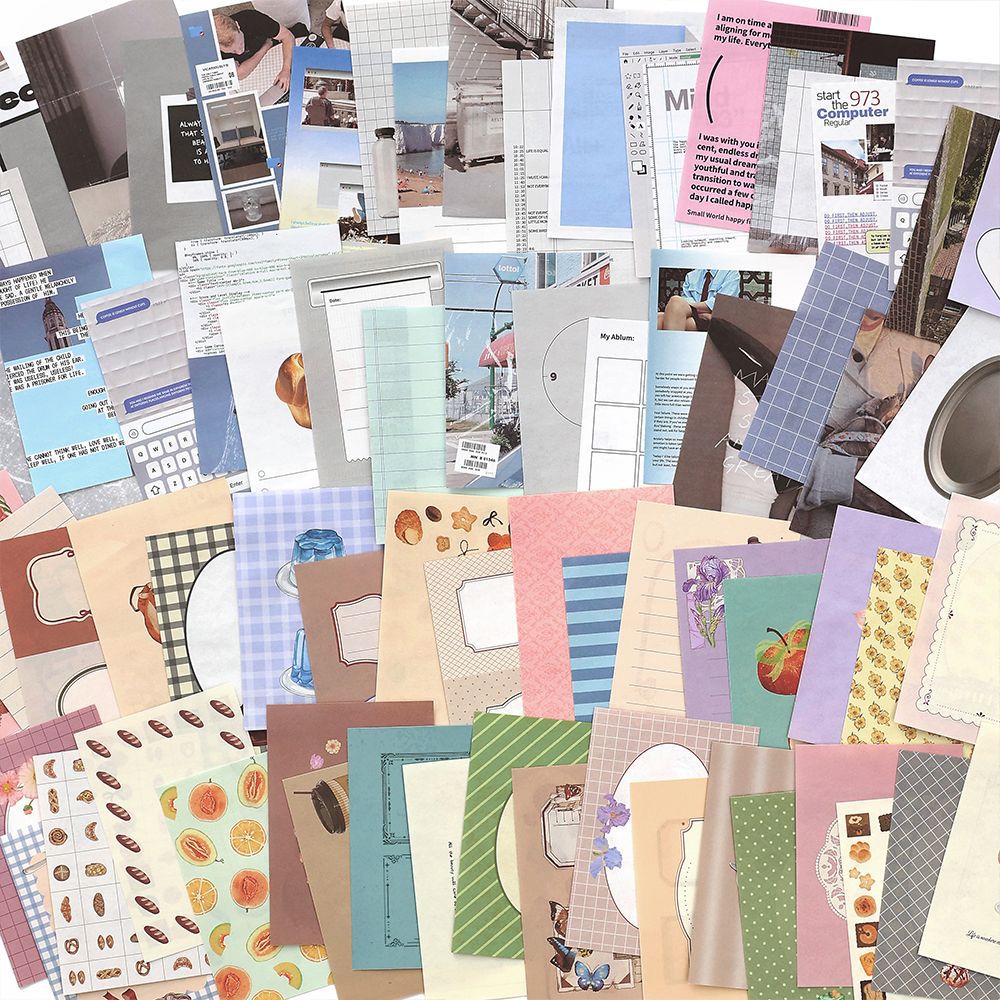 50 Sheets Aesthetic Journal Paper RLSC