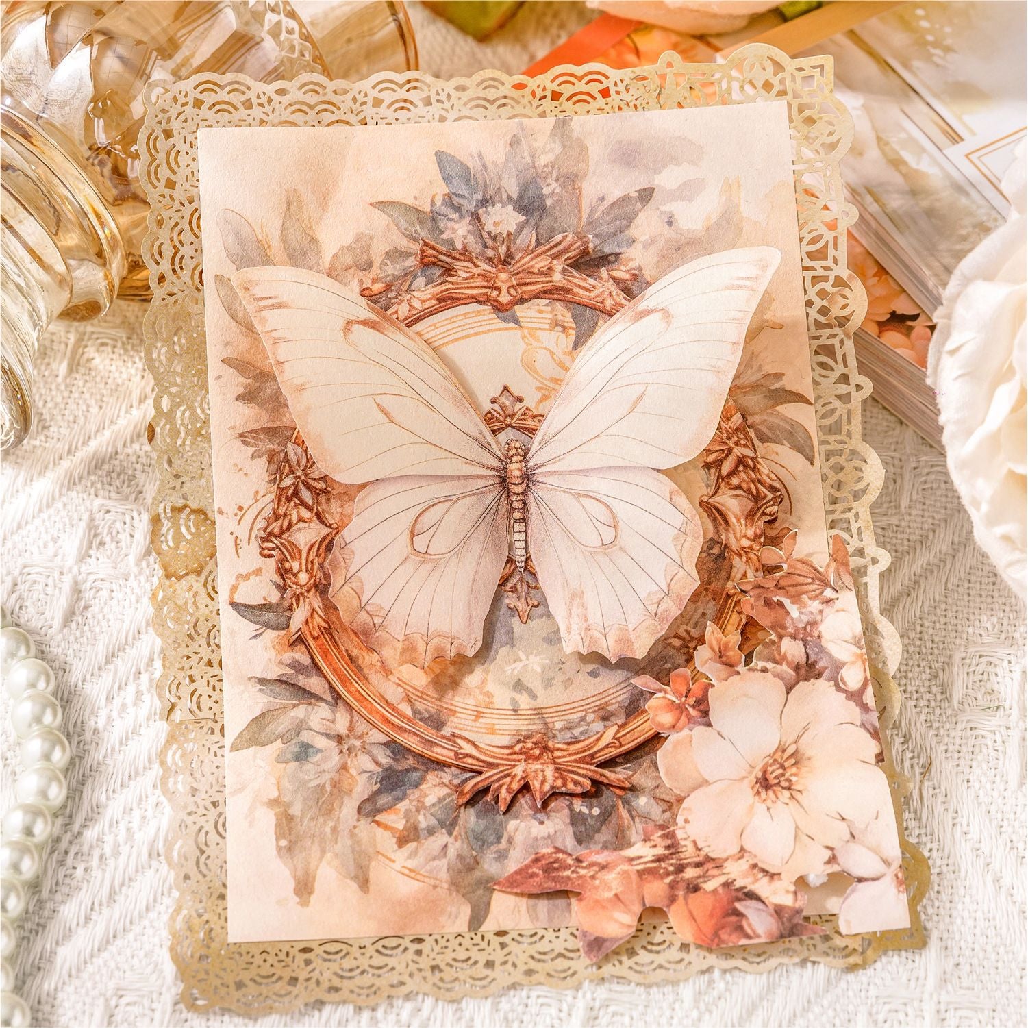 50 Pcs Fantasy Scrapbook Paper HXBKL