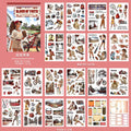 A5 Mixed Material Sticker Book TZH156
