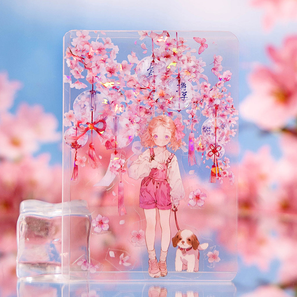1 Roll Flower Vine Pre-cut PET Stickers Tape SYZM
