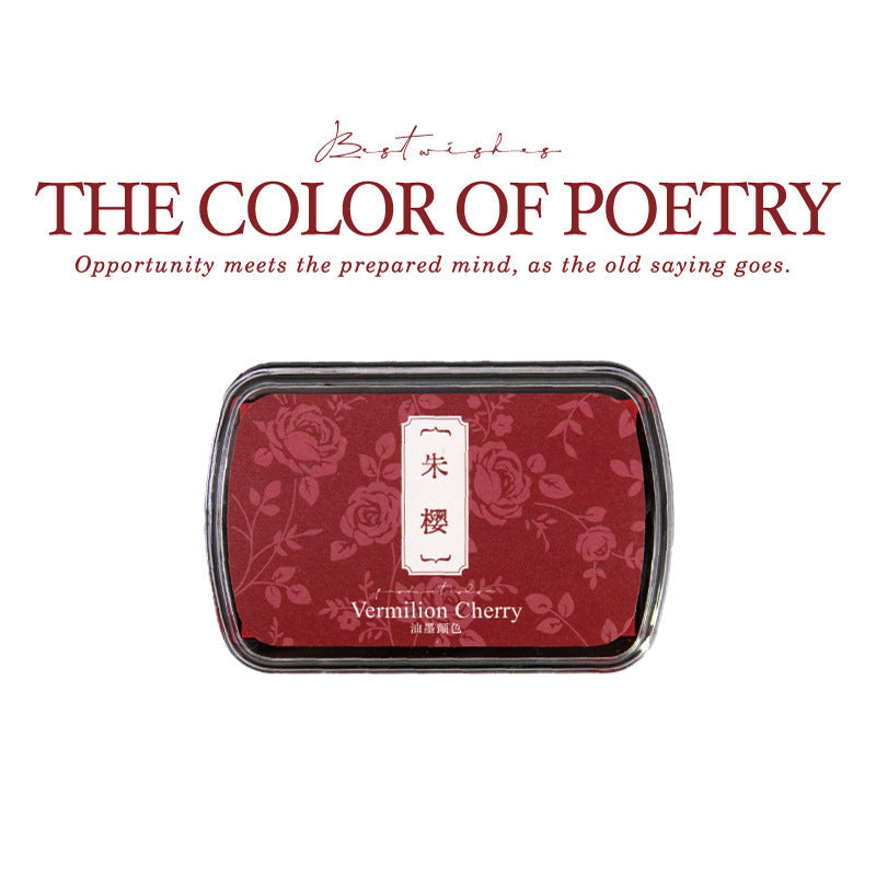 Muted Tone Craft Inkpad - Vermilion Cherry