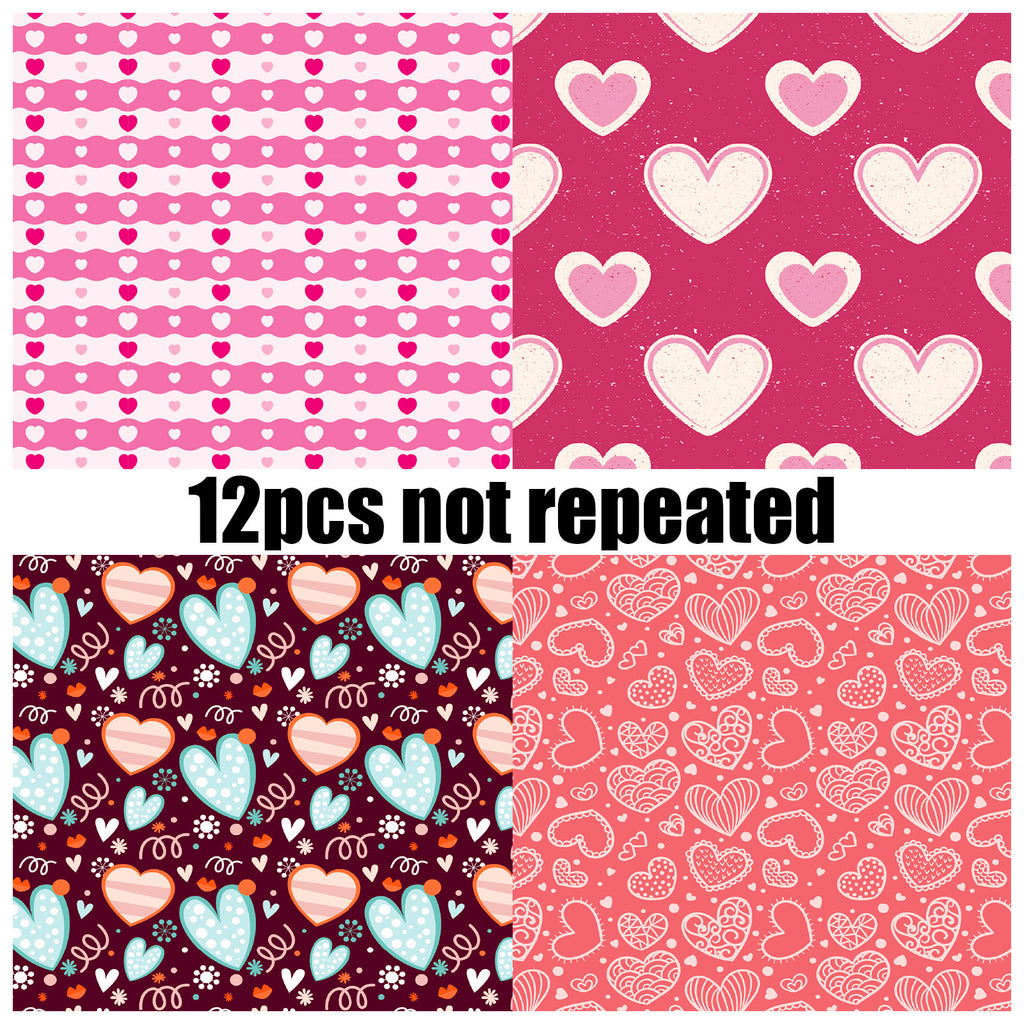 6 inch Valentine's Day Scrapbook Paper Pad PA771