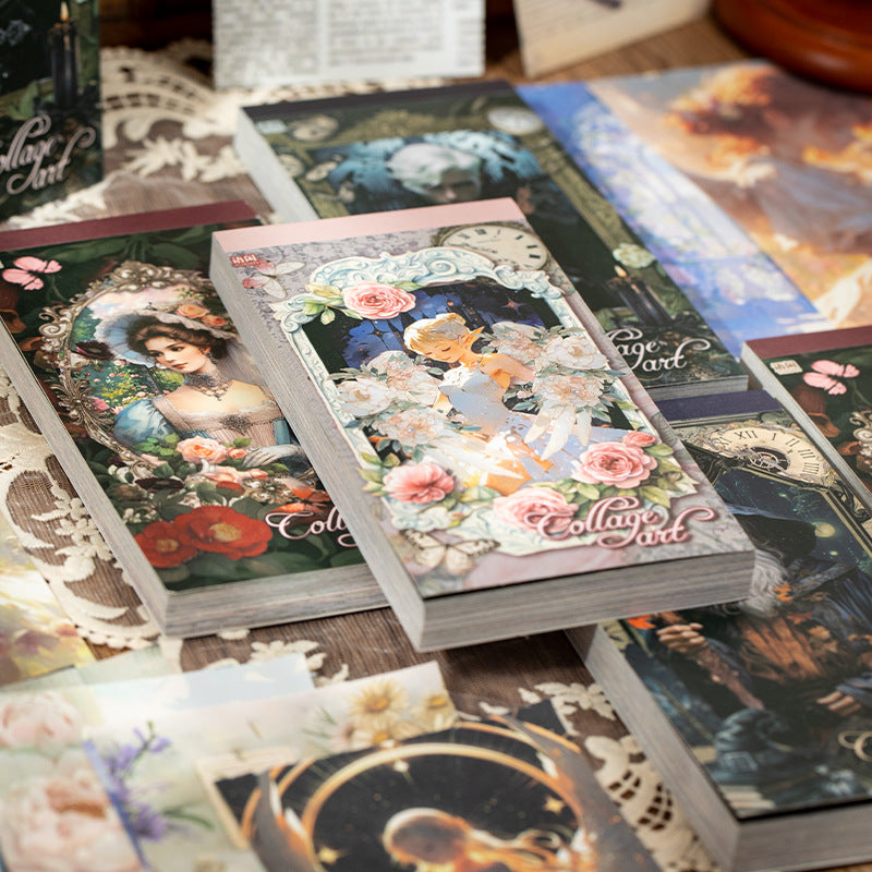 100 Pcs Vintage Junk Journal Paper PTYS