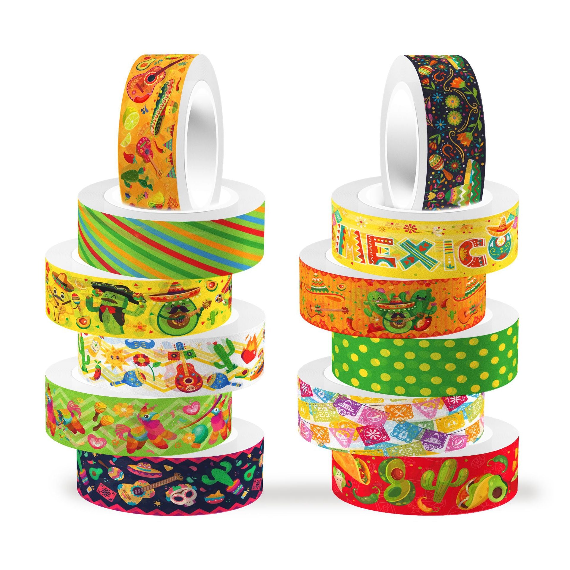 12 Roll Washi Tape Set ZH038