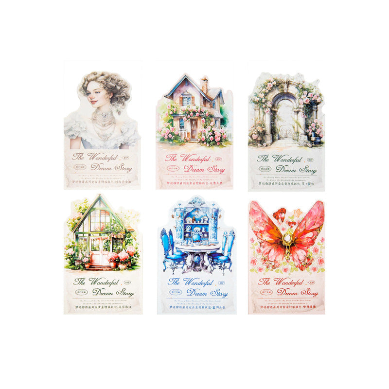 40 Pcs Creative PET Stickers MJWY