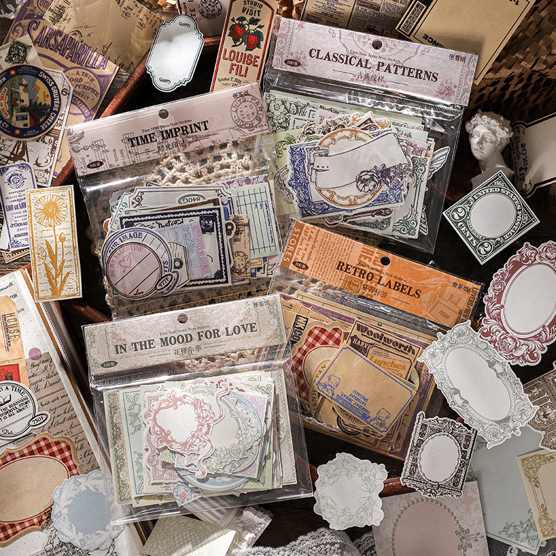 100 Pcs Junk Journal Paper SGBJ