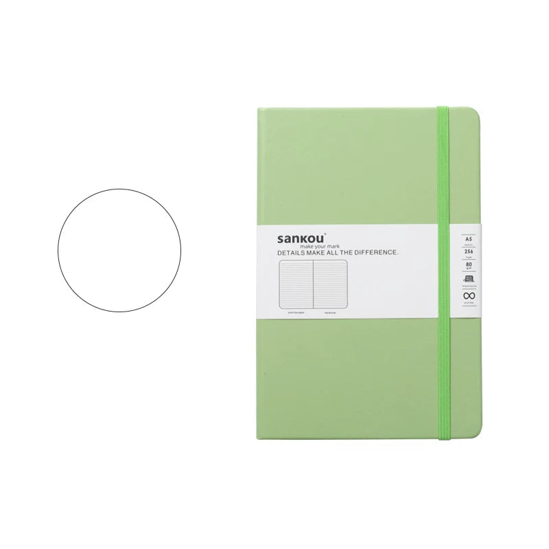 A5 Hardcover Notebook - Mint Green