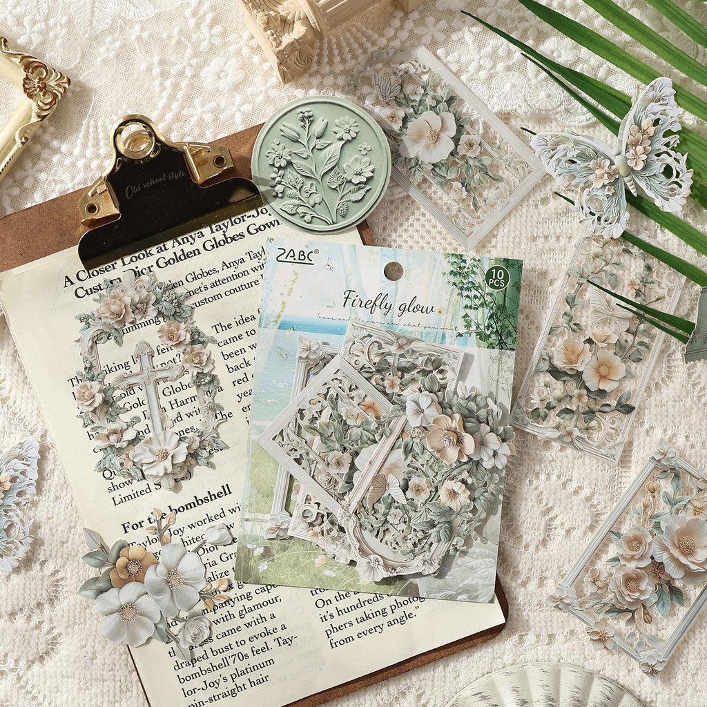 10 Pcs Aethetic Journal Stickers LYSH