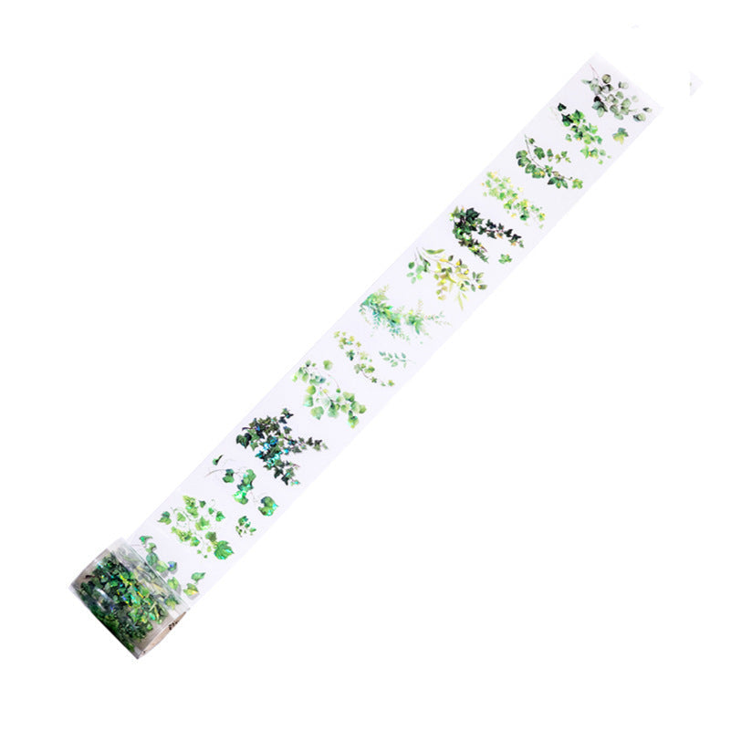Botanical Ivy & Vine Shell-Shine Die-Cut PET Tape