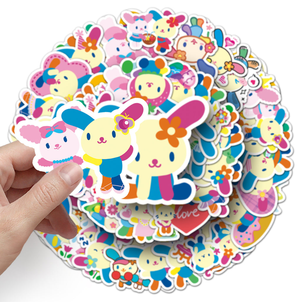 50Pcs Kawaii Waterproof Vinyl Stickers SRO134