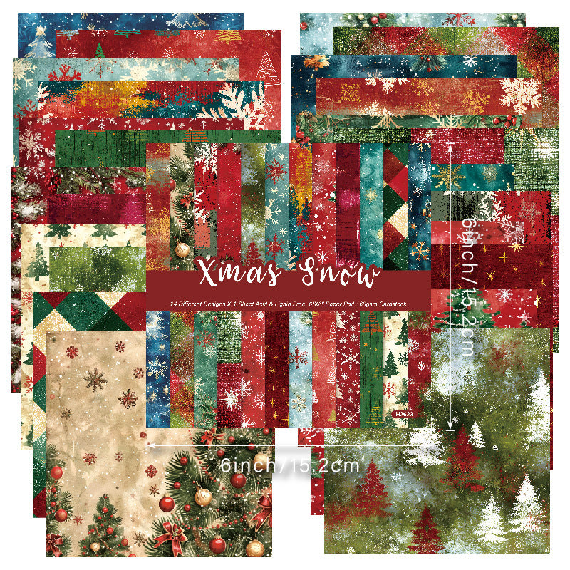 6 inch Scrapbook Paper Pad SKP2623