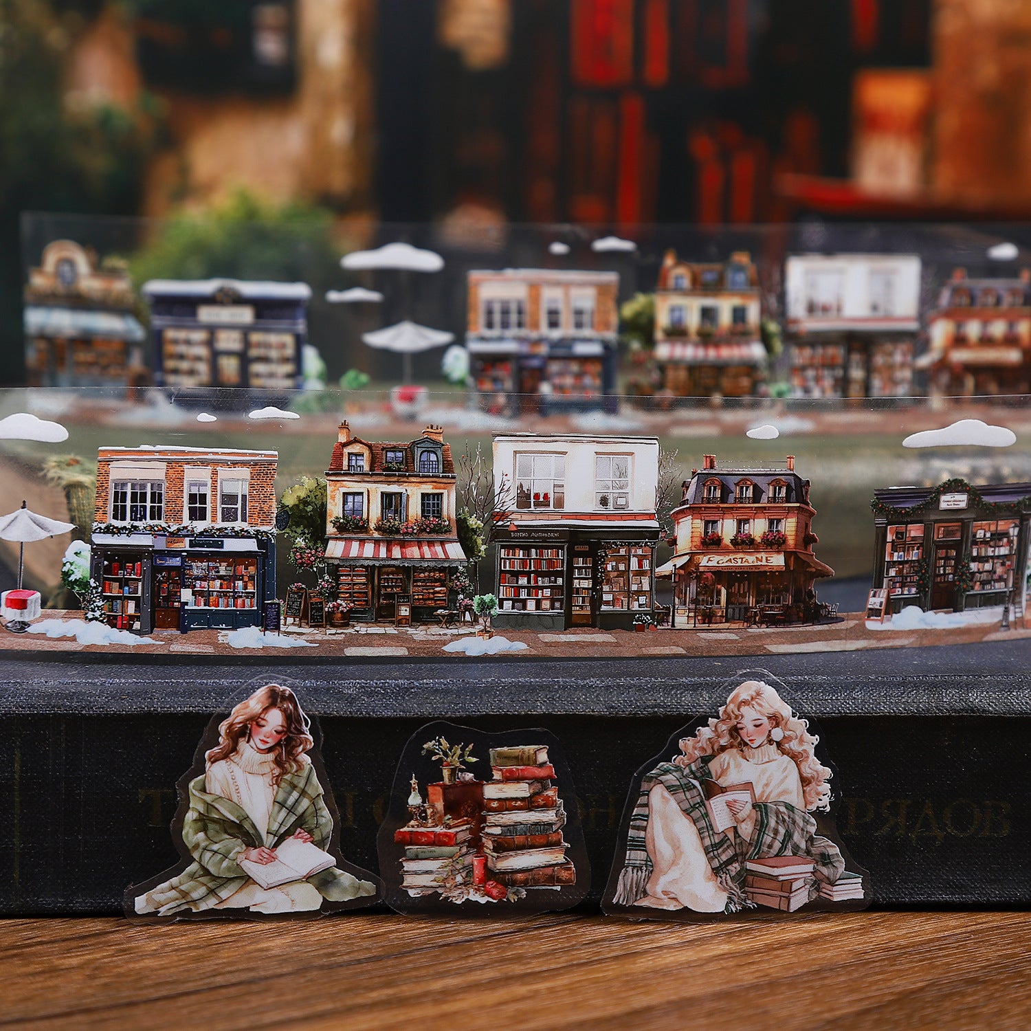 1 Roll Reading Theme Sticker Tape GDSG