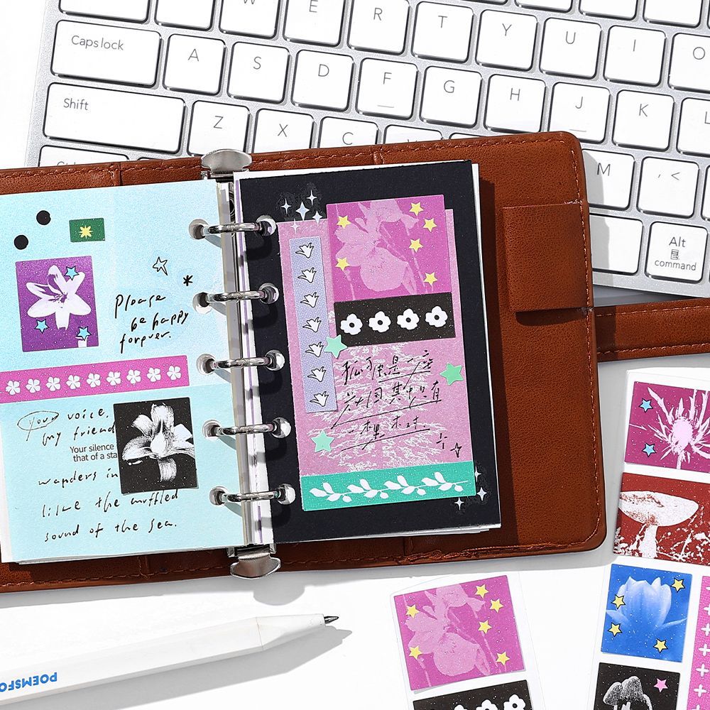 10 Pcs Creative Scrapbook Stickers FXDZ