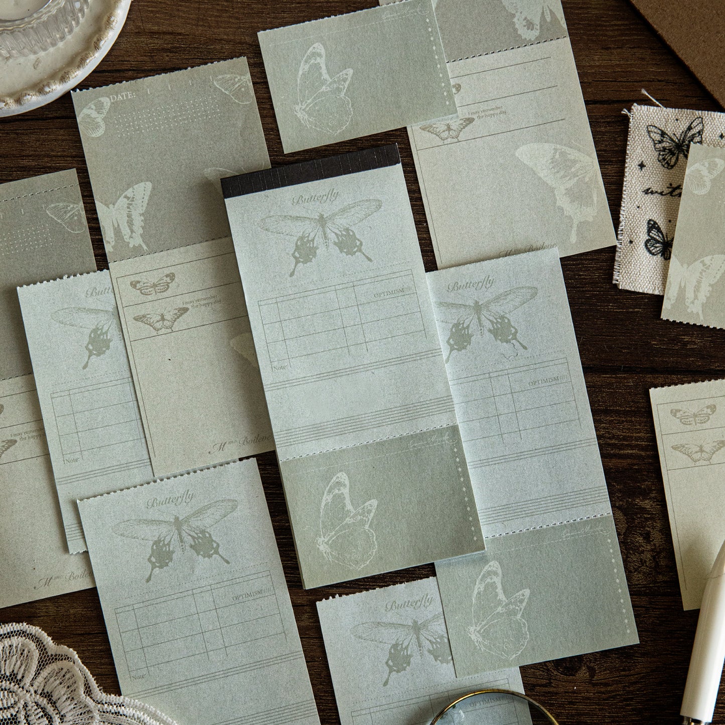 30 Sheets Aesthetic Journal Notepad Paper FGLY