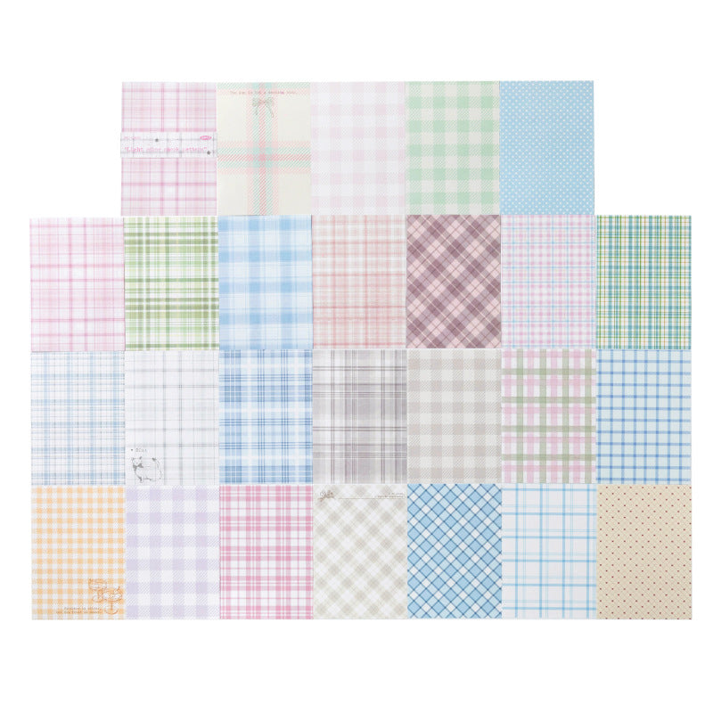 50 Sheets Grid Texture Journal Paper GWJS