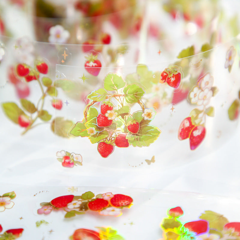 1 Roll Fruit PET Stickers Tape LMGW