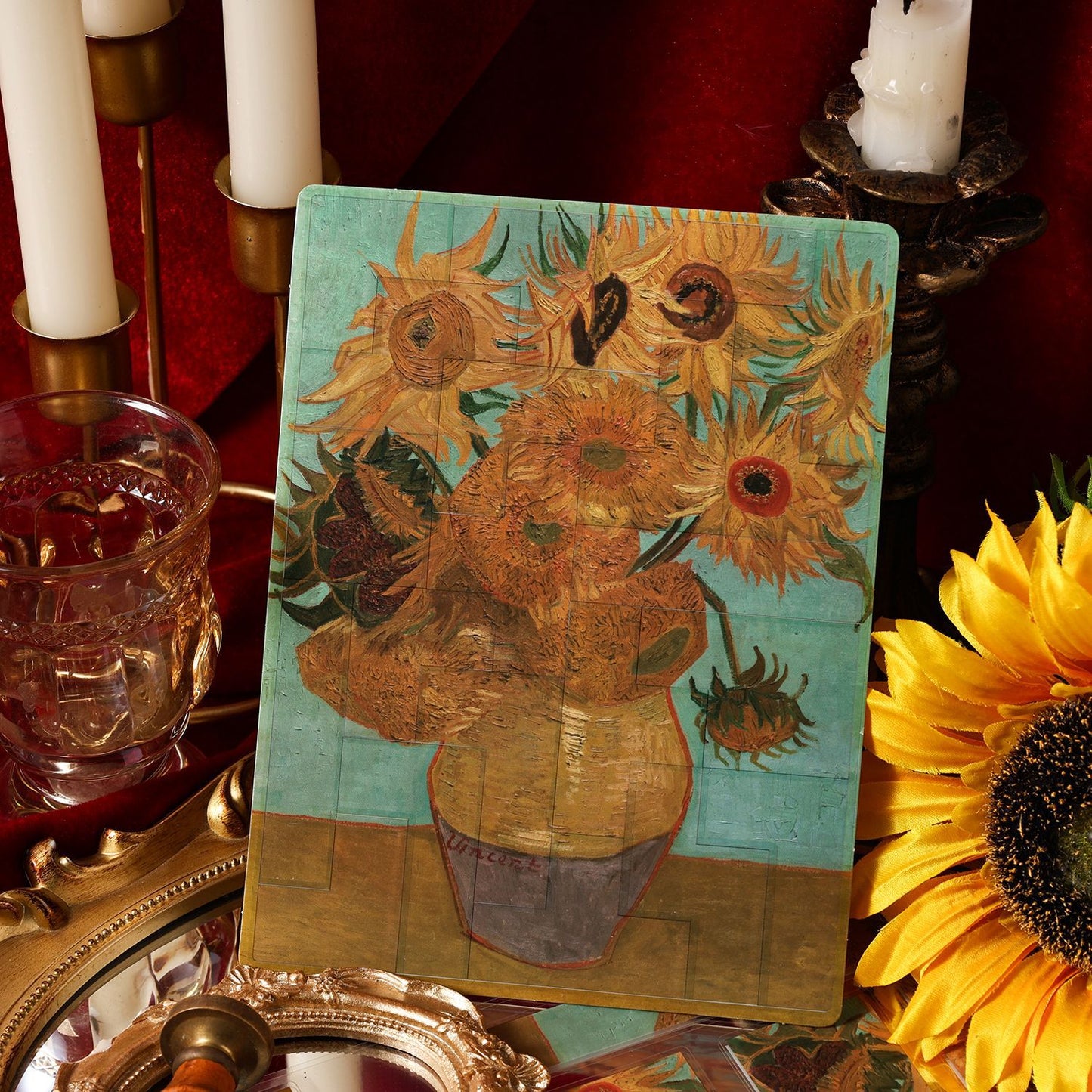 Famous Painting Puzzle DIY Stickers SJMHZ