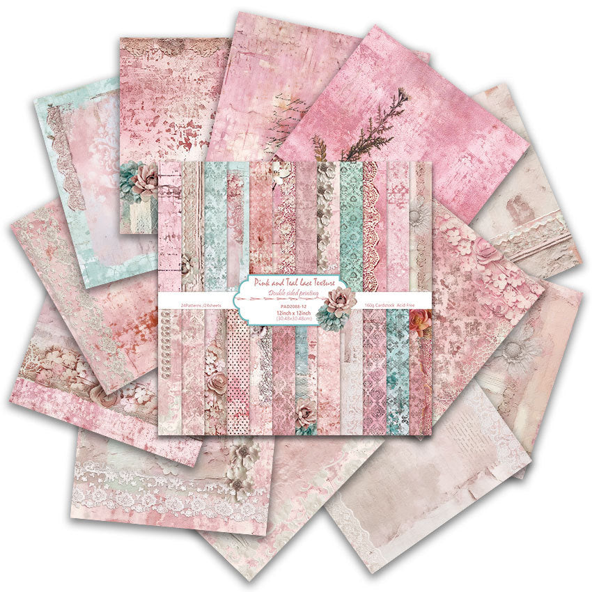 6 inch Scrapbook Paper Pad for Craft PA084