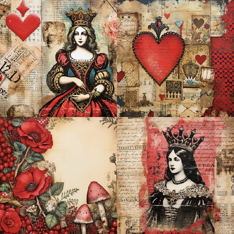 6 inch Queen Scrapbook Paper Pad SKP311