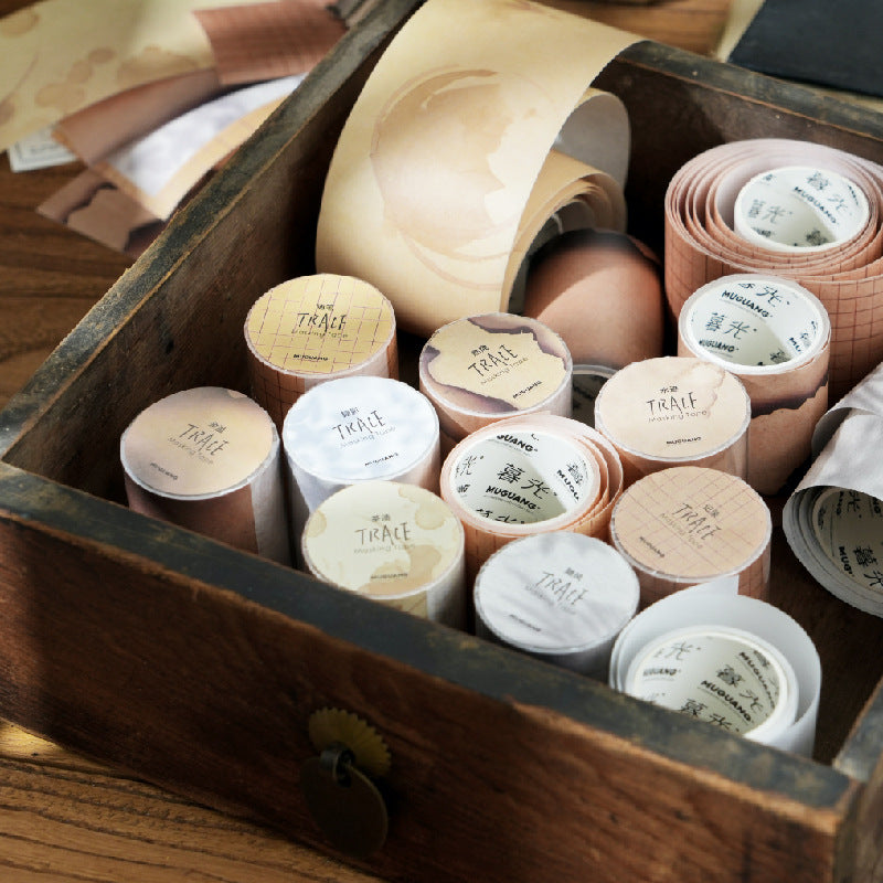 1 Roll Vintage Washi Tape HJXL