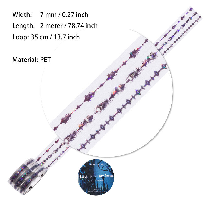 1 Roll Gothic PET Tape YMYY