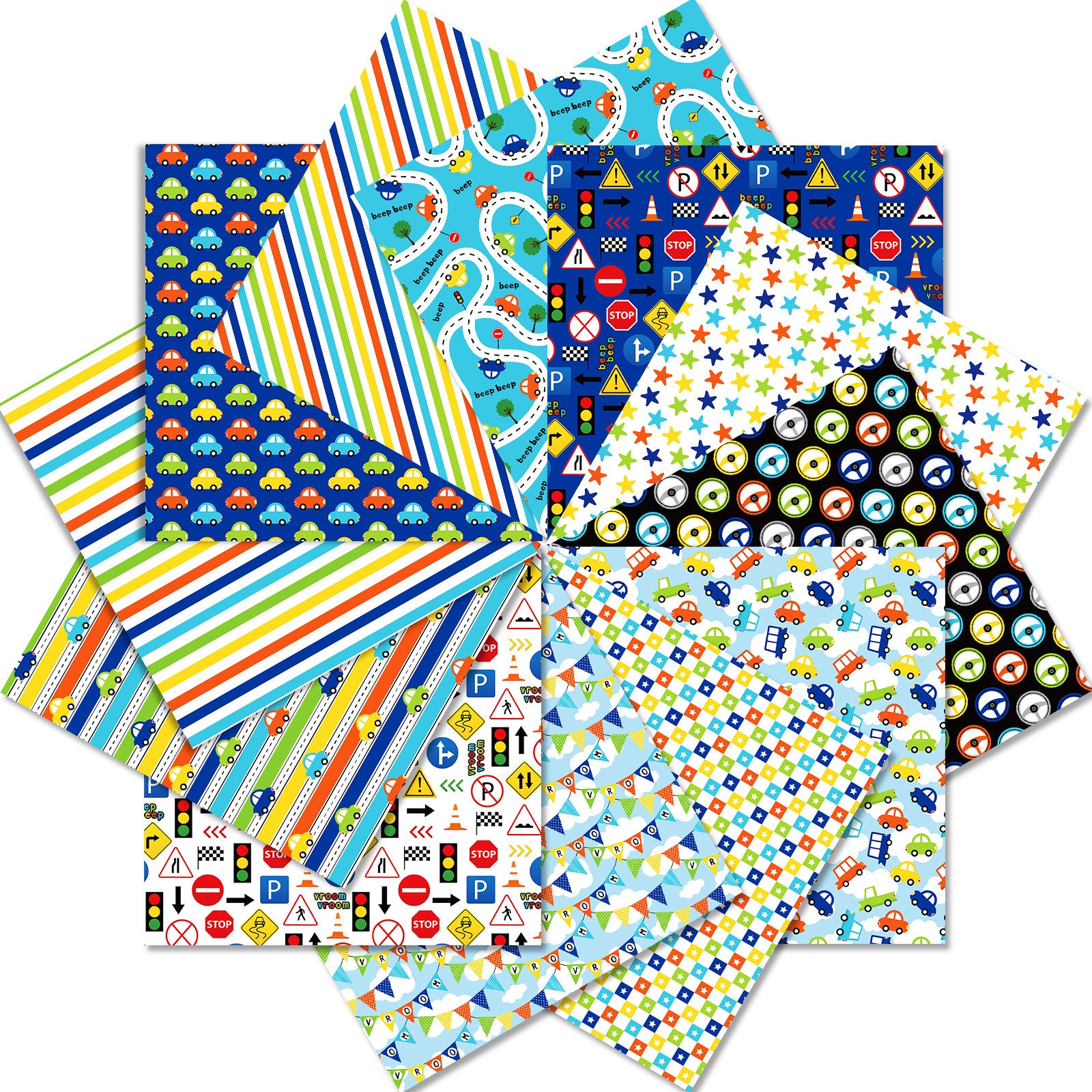 6 inch Trafic Scrapbook Paper Pad PA320