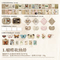 30 Pcs Vintage Junk Journal Supplies Kit XZSD