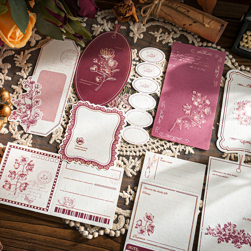 20 Pcs Vintage Notepad Paper ZWXJL